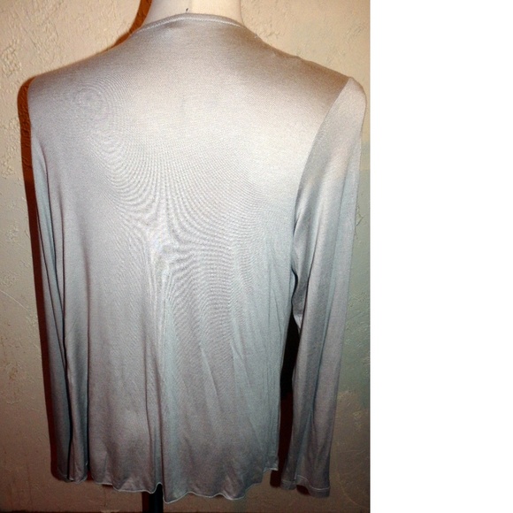 Olivia Moon New Gray Cardigan Sweater - Picture 5 of 6